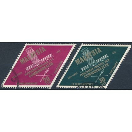 9th Commonwealth Parliamentary Conference - Malaysia 1963 - F H - SG 7/8