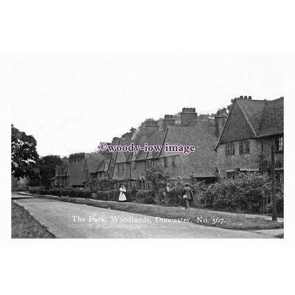 pu3050 - Early View of Houses at The Park, Woodlands, Doncaster- print 6x4