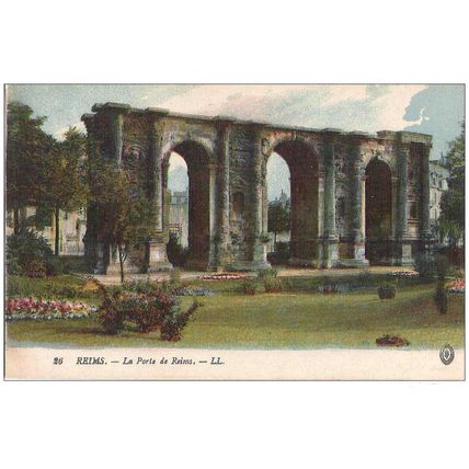 51 - REIMS - la porte de Reims