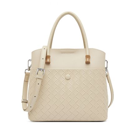 Time Resistance Leather Handbag Leather Purse for Women - Top Handle Bag - Tote