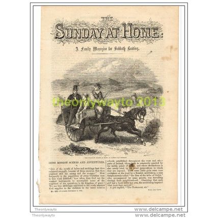 SPALPEEN KNOWS AS MUCH AS FATHER PAT, IRELAND, BOOK ILLUSTRATION (PRINT), 1862