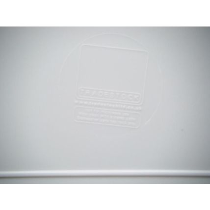 Tradestock Melamine Serving Tray, Brown with White Geese/Duck, Very Good Cond.