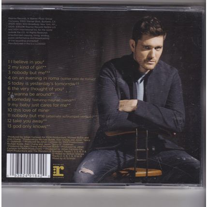 Michael Buble : Nobody But Me. (2016) CD Album. Lenticular photo edition.