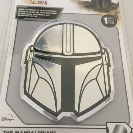 NEW Star Wars Mandalorian 4'' Chrome Decal
