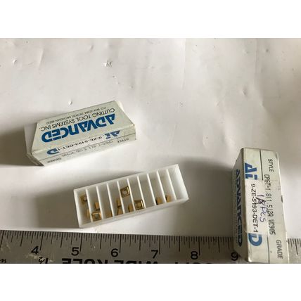 LOT 23 ADVANCED CPGT-1.8 VC905 CARBIDE INSERTS 9-ZE-5193-DET-1,EM