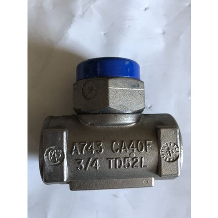 NEW 3/4" TD52L Spirax Sarco,B.M. 59314C Cool-blue THERMO-DYNAMIC Steam Trap,AA