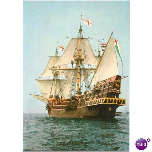 GB Postcard 1982 - The Golden Hinde 3