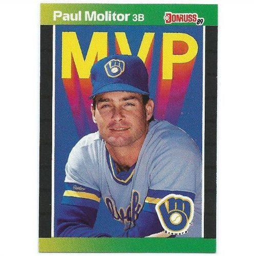 1989 Donruss Bonus MVP's - #BC-9 - Paul Leo Molitor