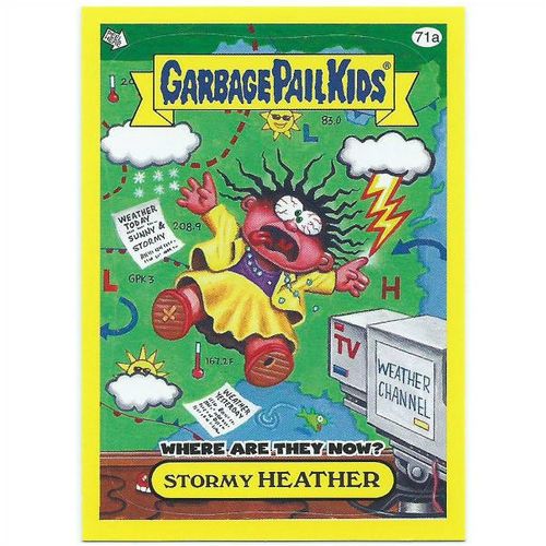 2011 Garbage Pail Kids Flashback Series 3 - #71a - Stormy Heather