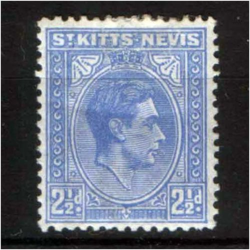 St Kitts & Nevis Stamp SG 72a MM Mounted Mint