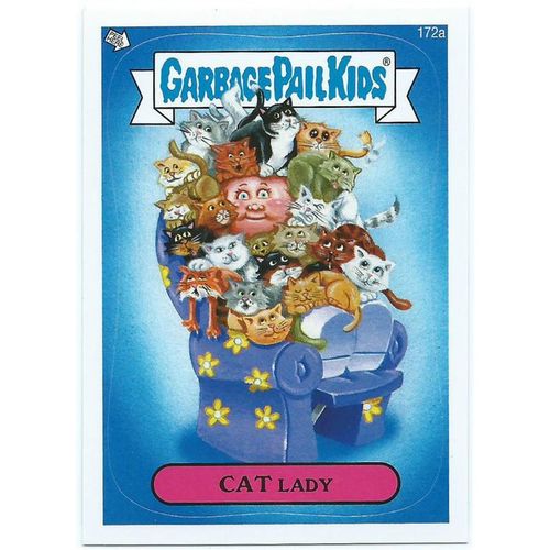 2013 Garbage Pail Kids Series 3 - #172a - Cat Lady