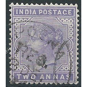 India 1900 SG116 2a Pale Violet Fine Used . ..