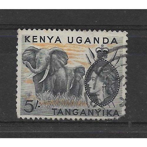 KUT.SG178 5s African Elephants.Fine Used.Aug19