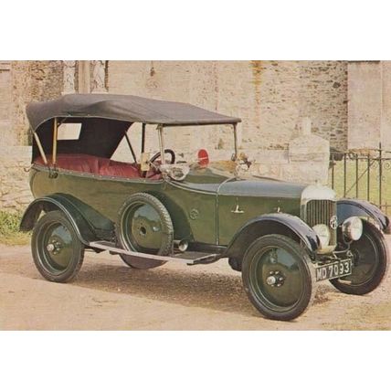 1921 AC Anzani Engine Classic Car Photo Postcard NEW