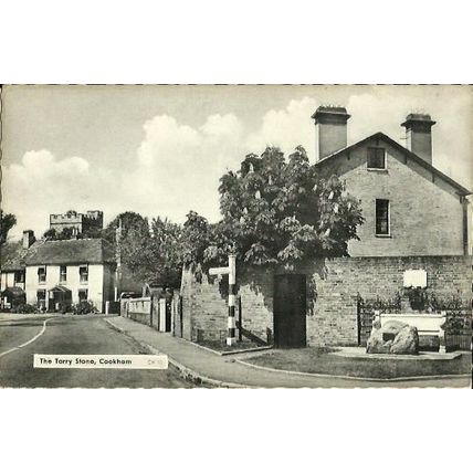 Berkshire COOKHAM Tarry Stone Postcard (Reid CK 10)