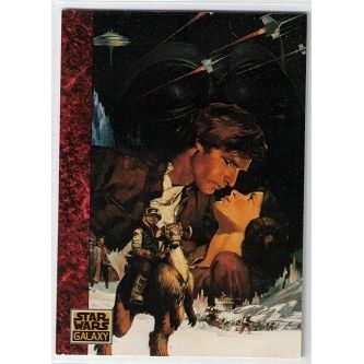 STAR WARS ' GALAXY series 1 ' card # 68 ( 1993 )