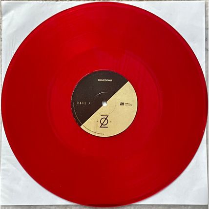 Shinedown Planet Zero Lunar Red Vinyl Walmart Exclusive NEW MINT