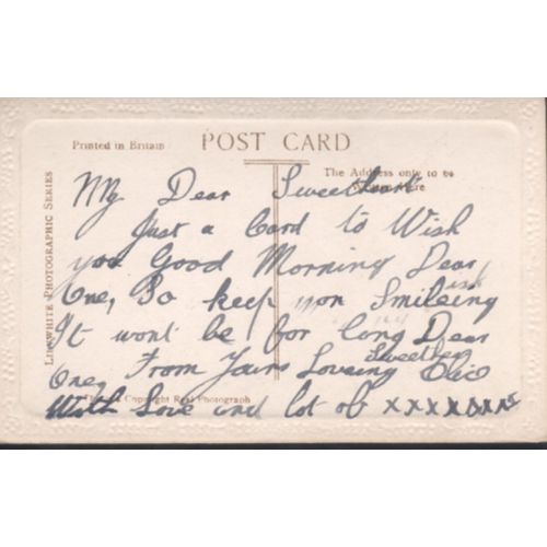 Vintage Lilywhite Greetings Card - 'Constancy' Verse Card