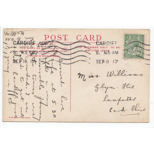 Colinton Dell Edinburgh 1917 M Wane & Co Postcard