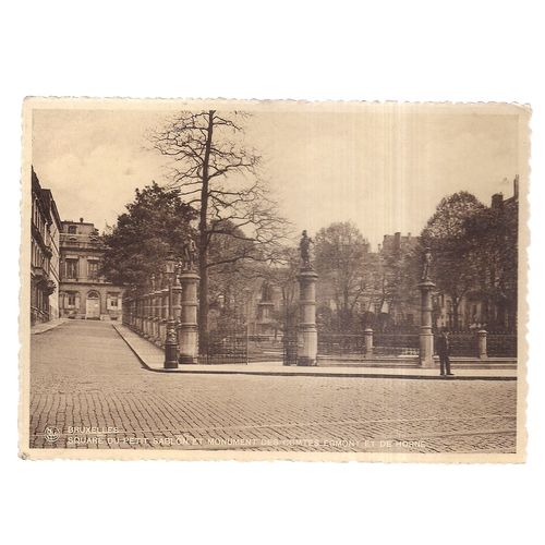 SQUARE DU PETIT SABLON, BRUSSELS, Belgium .unused vintage postcard BRUXELLES #