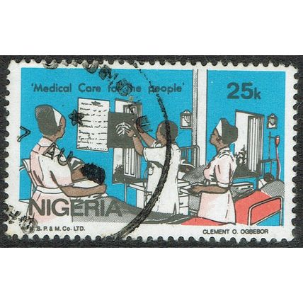 Nigeria 1986 Nigerian Life 25k Multicoloured SG519 FU