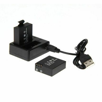 Quality Duel USB Battery Charger for GoPro Hero SJ4000/5000/6000 with Indicators