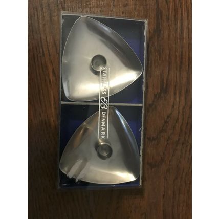 Stainless Steel 18/8 Silver Denmark Candlestick Holders Candle Christmas Wedding
