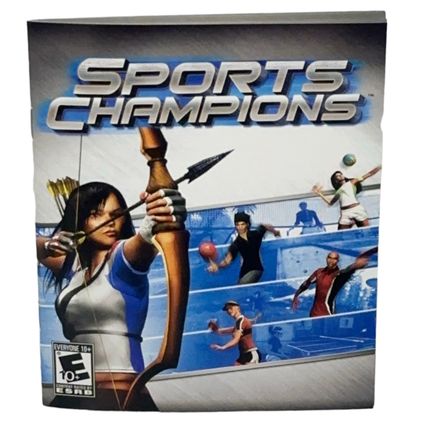 Sports Champions (Sony PlayStation 3 PS3, 2010) Complete with Case and Manual