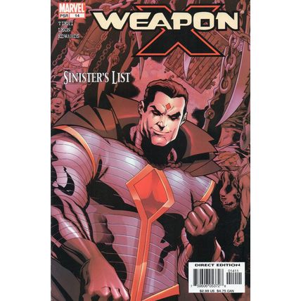 WEAPON X #14 - MARVEL COMICS (2003)