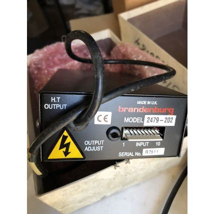 new BRANDENBURG 2479-202 DC POWER SUPPLY,EB02129,15V-3.5kV, 2mA,TK