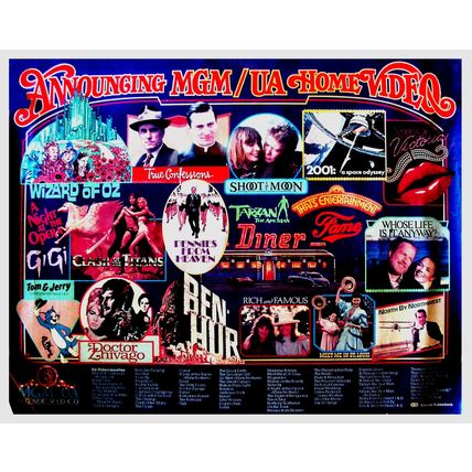 Theatrical Poster - MGM / UA Home Video -1982 - Large 30x24 - [Blank]