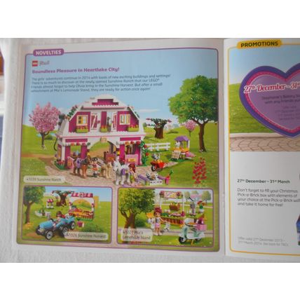 Lego Store Newsletter January 2014