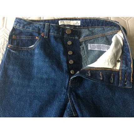 asos DENIM Jeans UK28/32 ~ 28"- 30" waist ~ 27L cut shortened legs READ BELOW