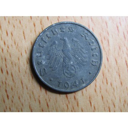 1941g 10 Pfennig Germany Third Reich Coin