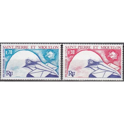 Saint-Pierre & Miquelon 1974 Michel 496 - 497 Neuf ** Cote (2007) 15.00 € UPU