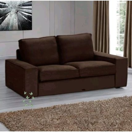 Ikea Kivik Two (2) Seater Sofa Cover - Tullinge Dark Brown 702.003.45
