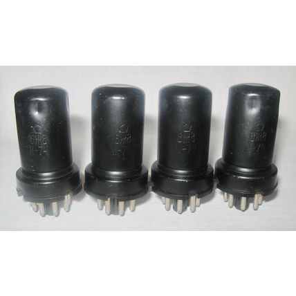 6J8 = 6SJ7 HF Pentode Tube NEVZ Soviet Vacuum Tube NEW 4pcs TESTED 1974
