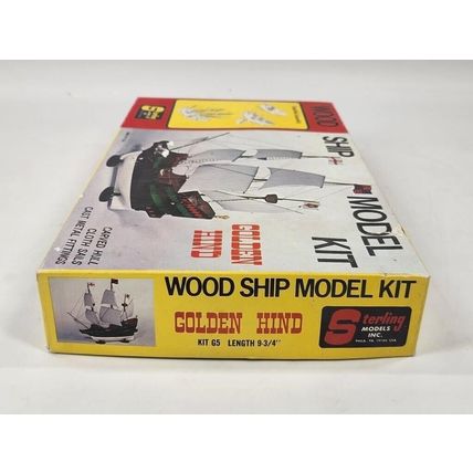 Sterling Models G5 Golden Hind Wood Ship Model Kit