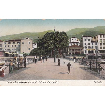 E390 MADEIRA -FUNCHAL. ENTRADA DA CIDADE