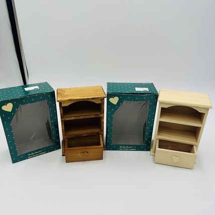 Country Treasure Dollhouse Furniture Wood Cabinet Item 7052 6.5” 1989 Miniature
