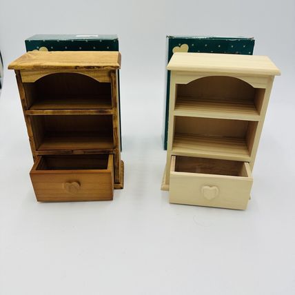 Country Treasure Dollhouse Furniture Wood Cabinet Item 7052 6.5” 1989 Miniature