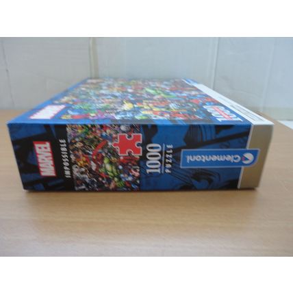 Clementoni Jigsaw Marvel Impossible 1000 Piece Puzzle & Poster