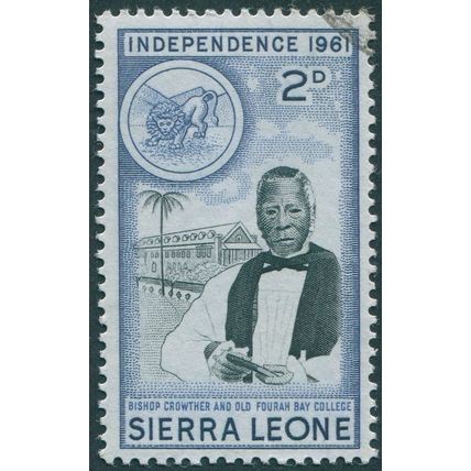 Sierra Leone 1961 2d black & ultramarine SG226 CTO