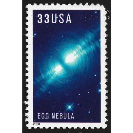 USA 2000 Hubble Space Telescope Egg Nebula Sc#3387 MNH @A198