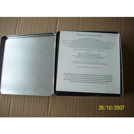 SEBASTIAN FAULKS-DEVIL MAY CARE 007 JAMES BOND-7 DVD TIN BOX SET