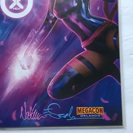 2023 Megacon Marvel Comics X-Men Nathan Szerdy Psylocke Variant #20 Signed