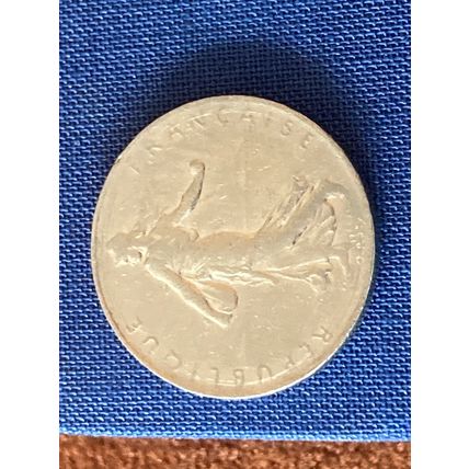 Umlaufmünze Frankreich 1 Franc 1975