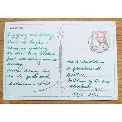 POSTCARD: ITALY - SORRENTO, VARIOUS VIEWS: 2000