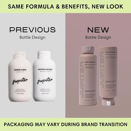 Jupiter, Physician-Formulated Anti-Dandruff Shampoo & Conditioner, for Flaky, It