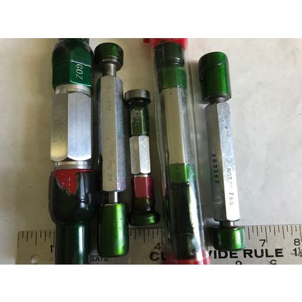 LOT PLUG GAGE GO NOGO .763,765,7486,7481,7300,7344,7100,7150,7  150,7200,EM